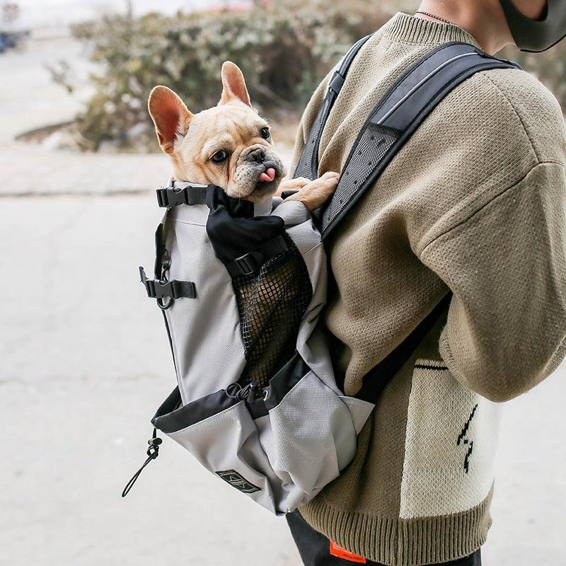 Double Shoulder Portable Pet Dog Carrier Backpack - Travel In Style